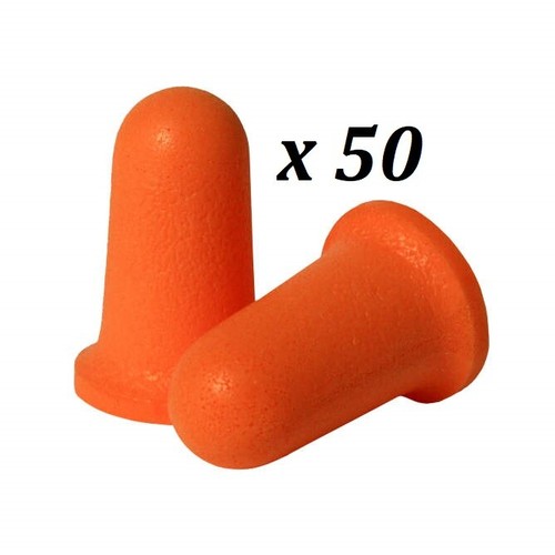 Foam earplugs - (50,