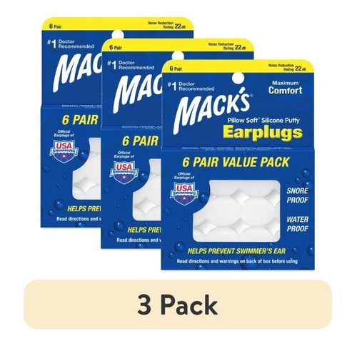 Mack pillow soft silicone - mack's,