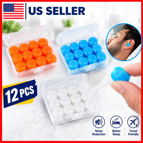 12pcs reusable silicone ear - 12pcs,